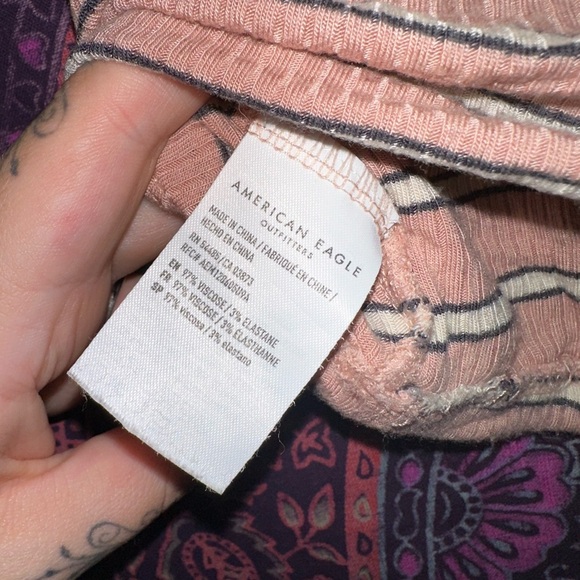 American Eagle Outfitters Soft & Sexy Ribbed Tube Top - Picture 3 of 4